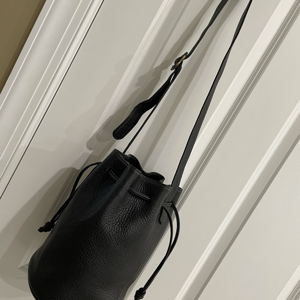 100% COACH VINTAGE SONOMA Black DRAWSTRING BUCKET BAG